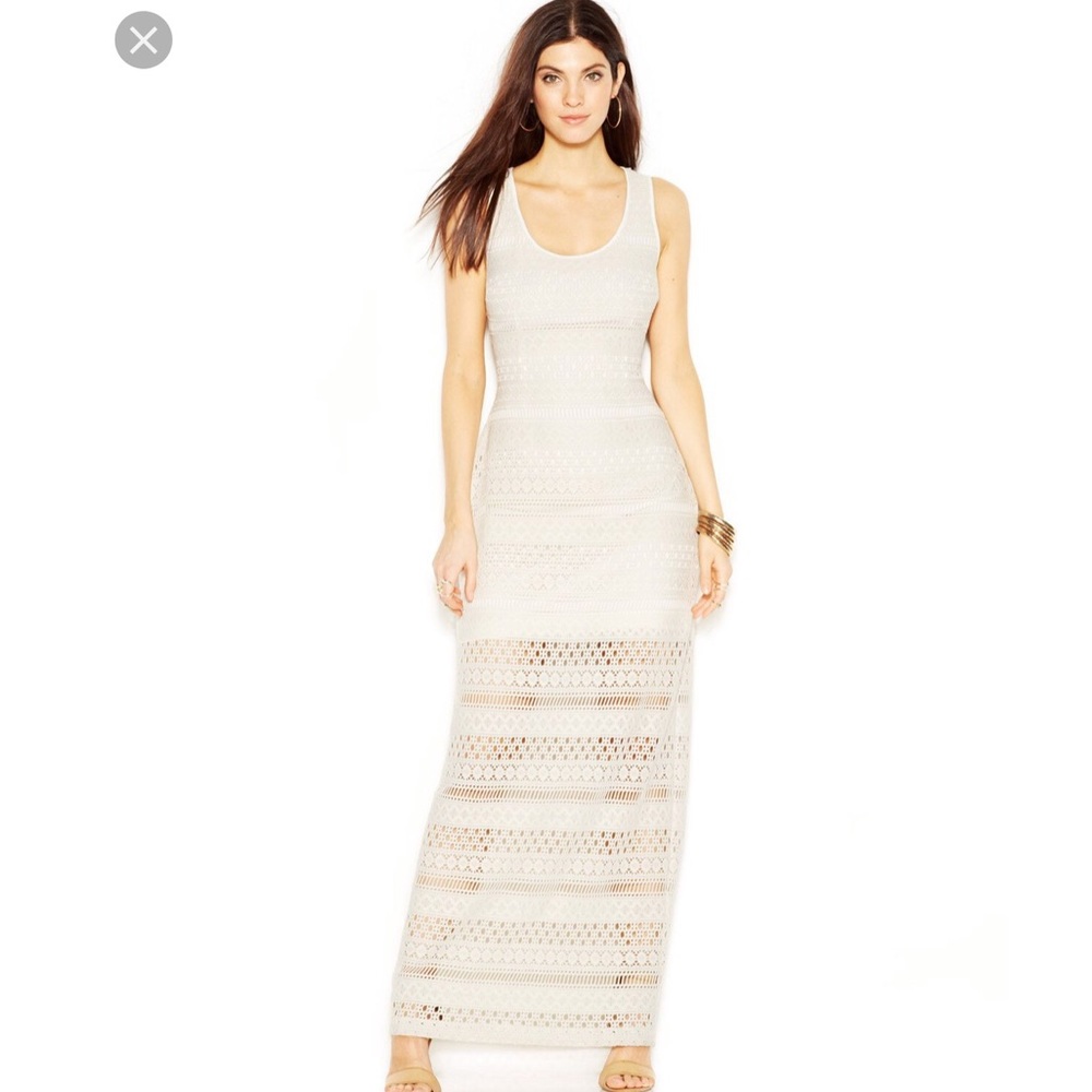 Guess crochet maxi dress Gigi hadid line
